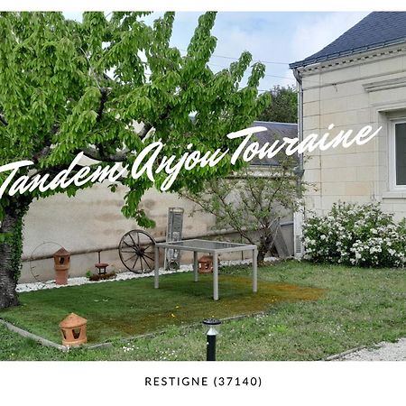 Tandem Anjou Touraine Villa Restigne Exterior photo